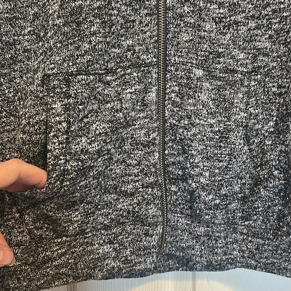 Abercrombie & Fitch Sweat Jacket Size Large Gray - Picture 3 of 7